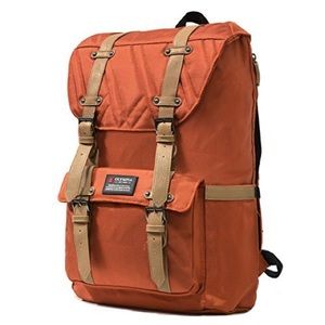 Olympia Hopkins 18” laptop backpack 🎒 in sienna